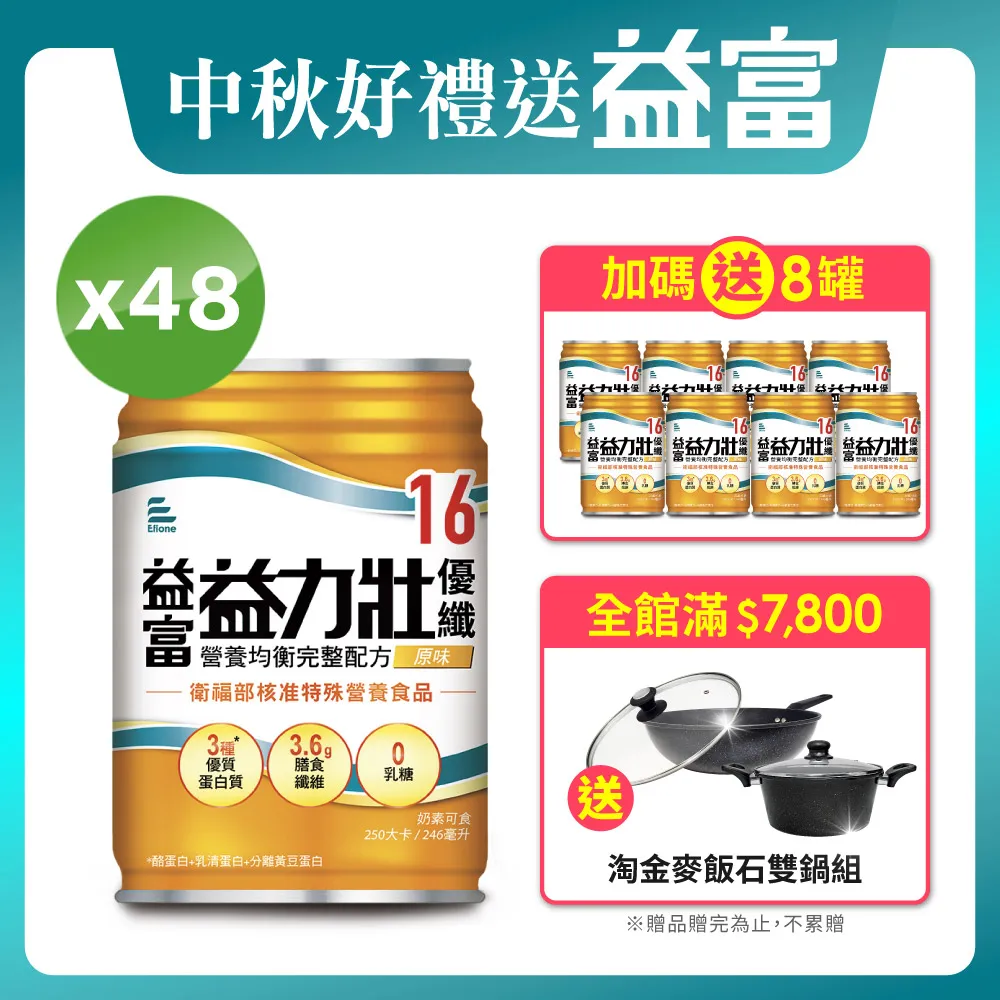 【益富】益力壯優纖16 營養均衡配方-原味 246ml*24入+送4入 歷史價格詳細信息