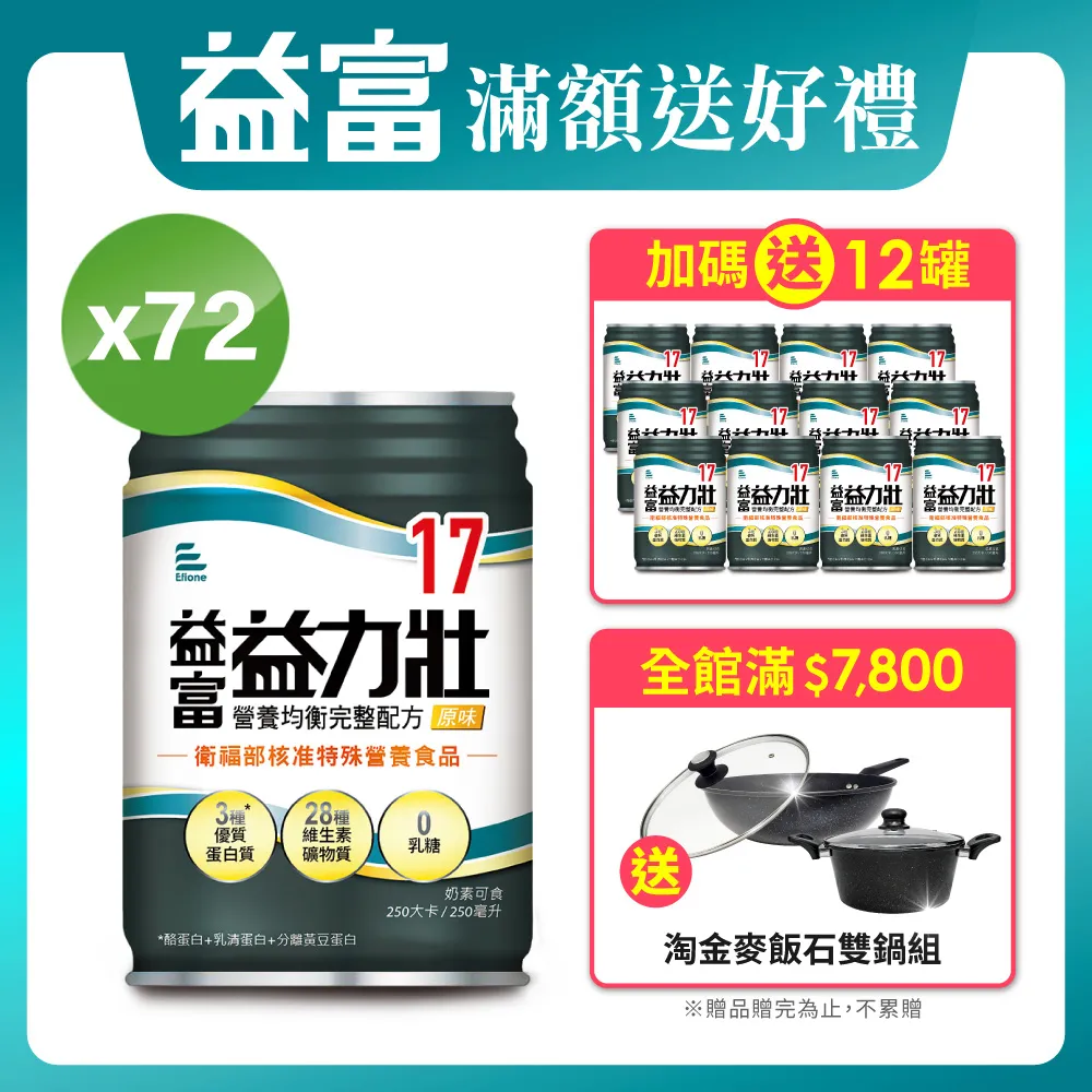 益富-益力壯17營養均衡(原味) (250ml x 24罐)????原廠公司現貨????【宏康長照醫療用品】 歷史價格詳細信息