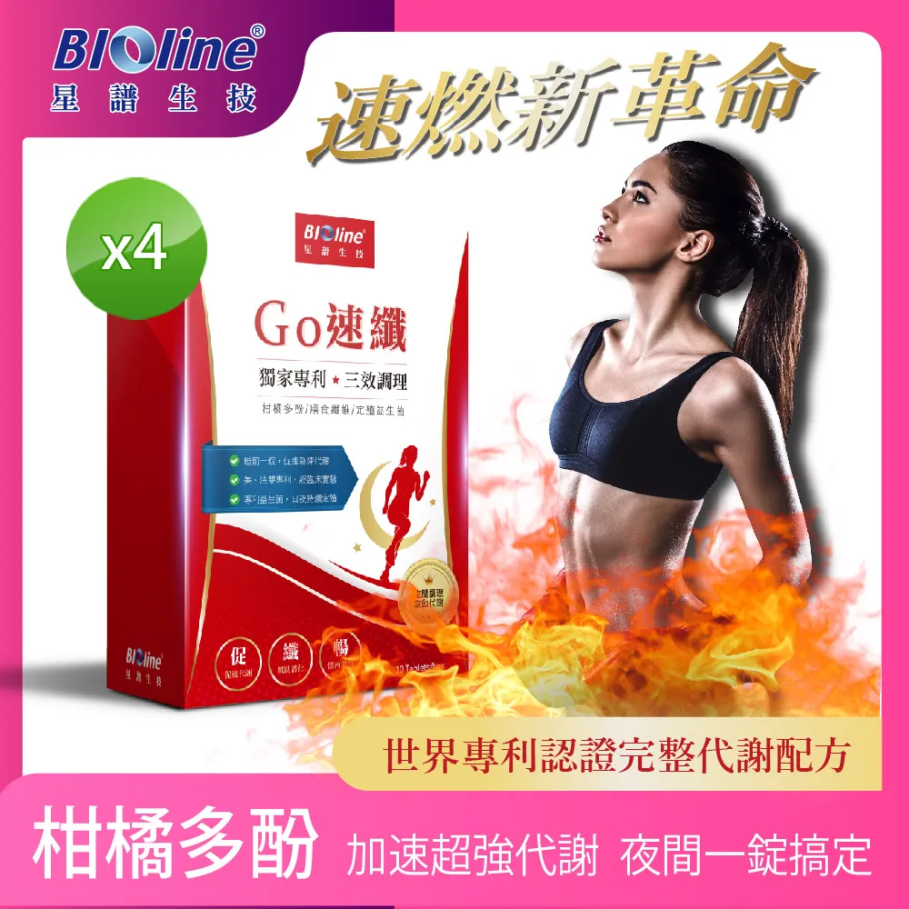 Bioline星譜生技_Go速纖(30錠/盒)x4盒【4盒優惠】日本專利綜合酵素 歷史價格詳細信息
