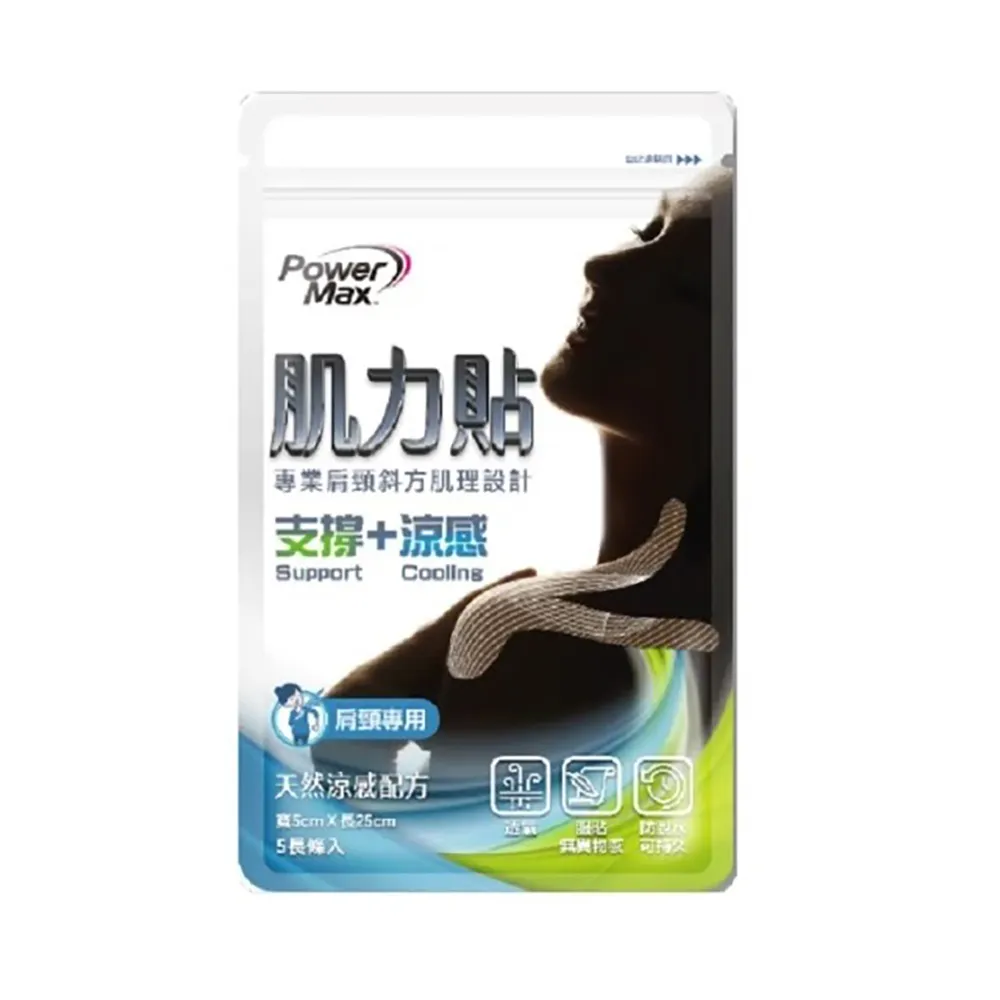 【PowerMax給力貼】涼感肌力貼/腰背涼感 3包入 (台灣製造) 歷史價格詳細信息