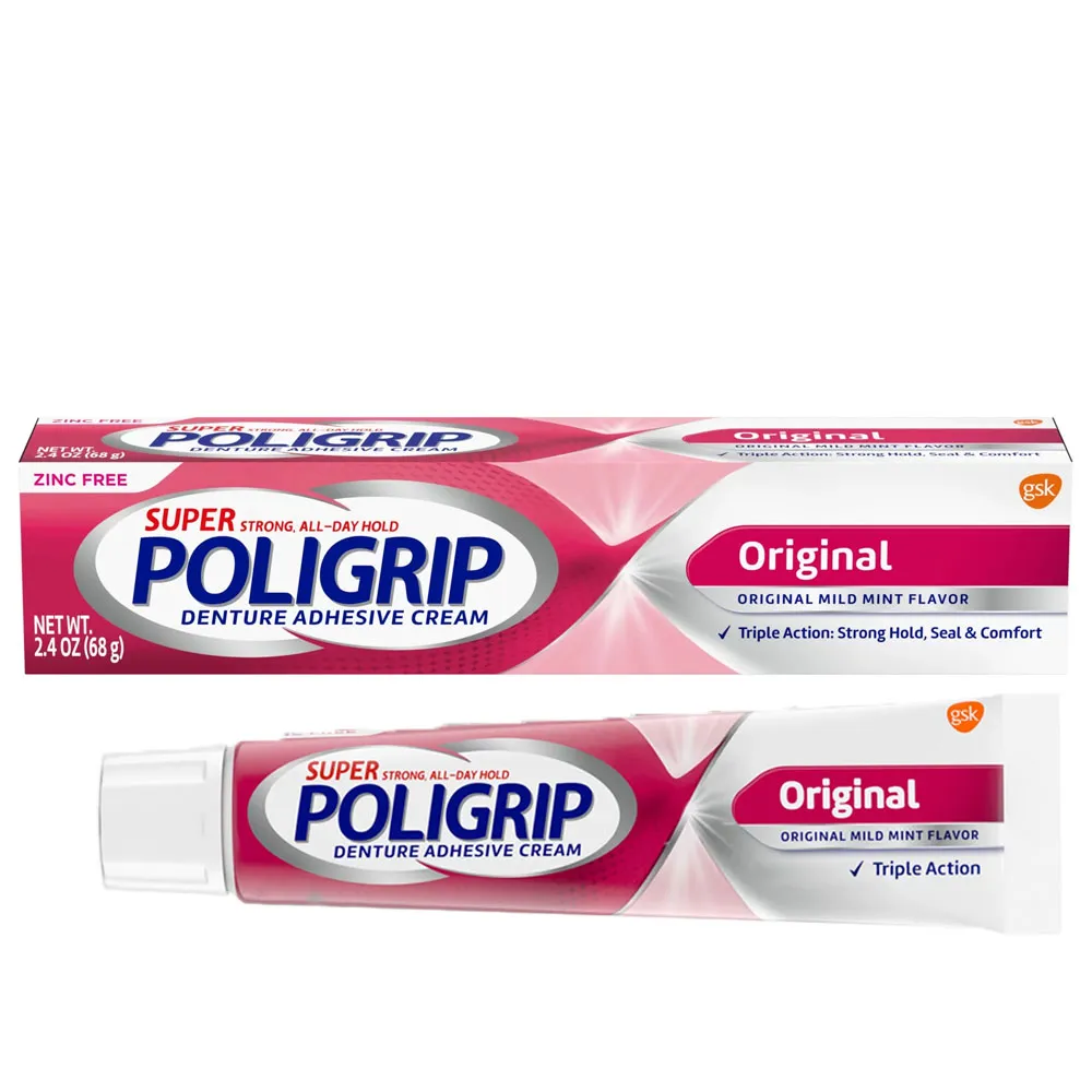 POLIGRIP 假牙黏著劑 原味 氣墊護齦【DDBS】 歷史價格詳細信息