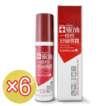 《十靈本舖》十靈油一條根舒緩噴霧(120ml/瓶)x 6盒組 價格比較,價格查詢,歷史價格詳細信息