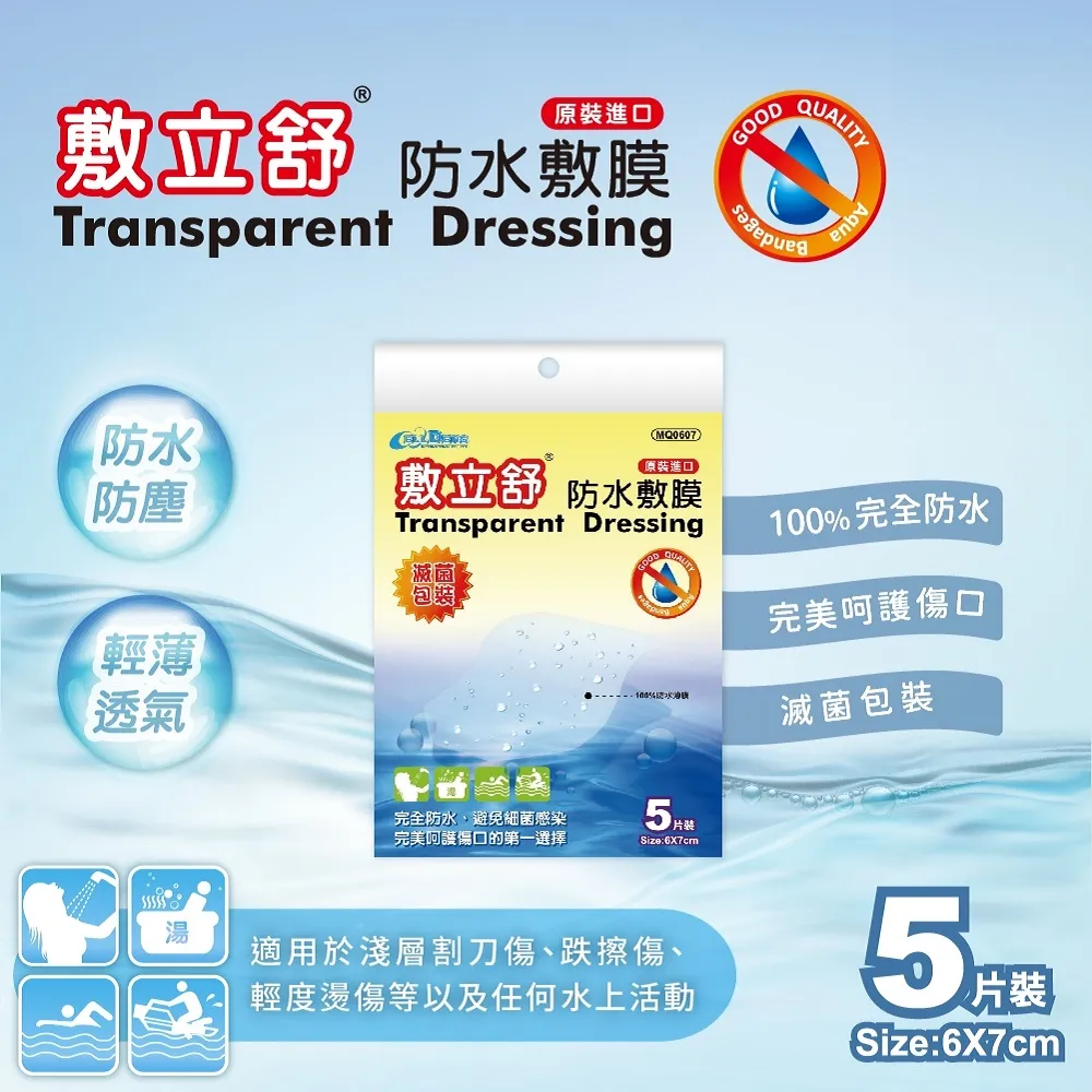 "敷立舒" 醫療用貼布 - 防水 15片裝【醫康生活家】 歷史價格詳細信息