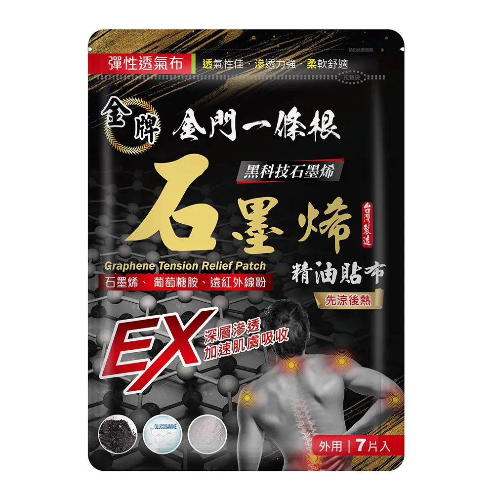 金牌金門一條根石墨烯按摩滾珠凝露(熱勁舒緩) 40ml*三罐 歷史價格詳細信息