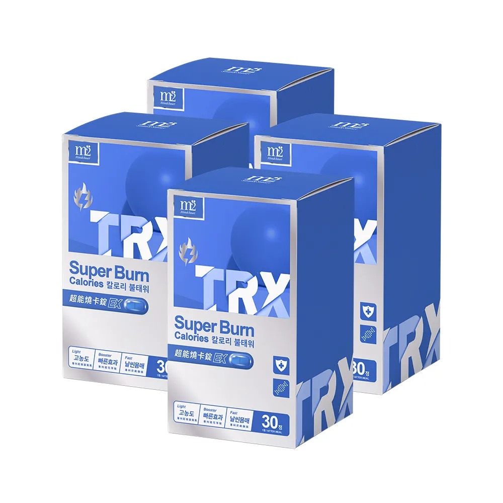 【m2 美度】超能窈窕錠EX(TRX燒卡錠) (30顆/盒) x6盒 歷史價格詳細信息