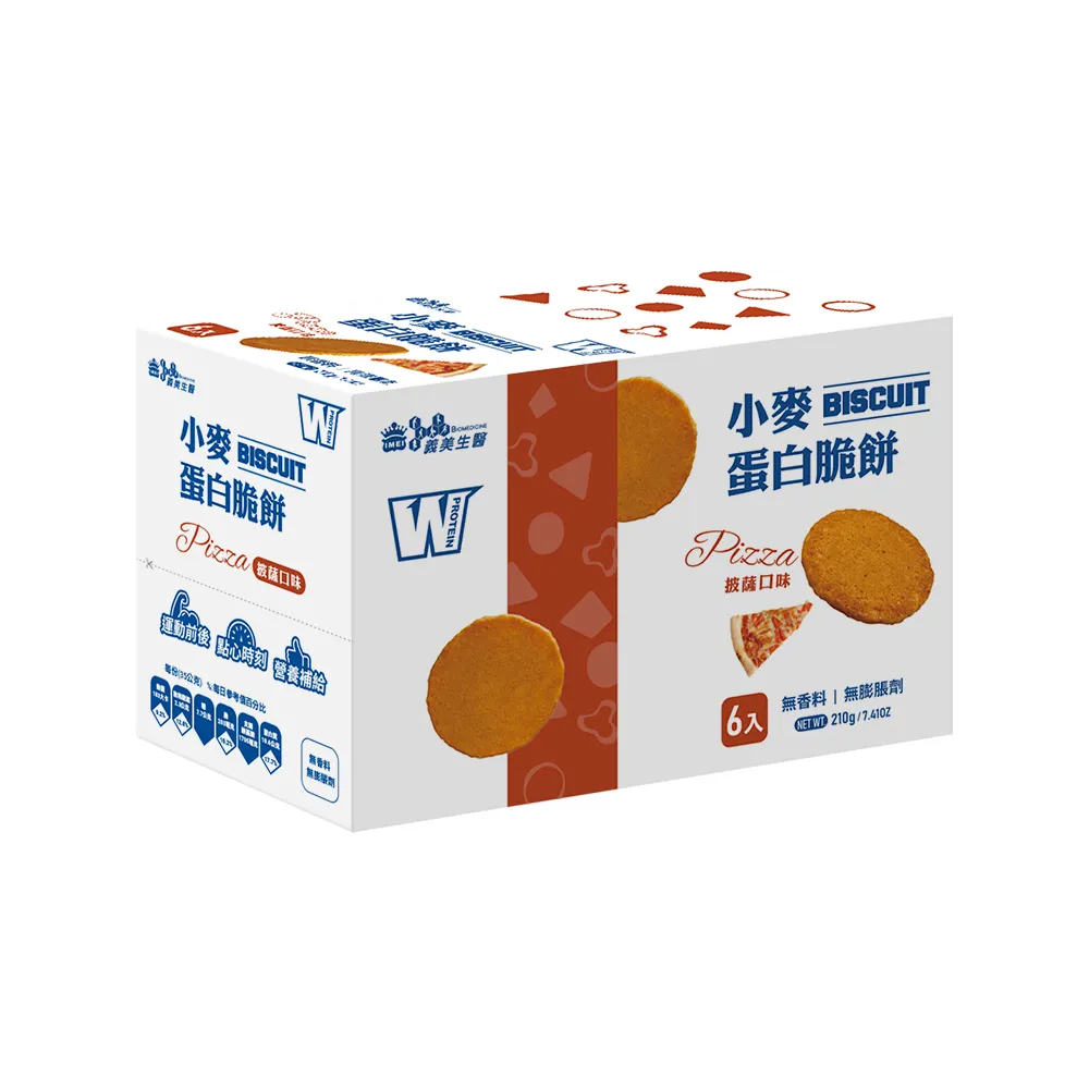 義美生醫 W PROTEIN小麥蛋白脆餅-披薩 (35g*6包/盒) 歷史價格詳細信息