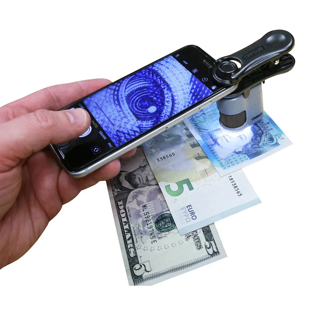 《CARSON》鏡頭夾+LED隨行顯微鏡(120-240x) 歷史價格詳細信息