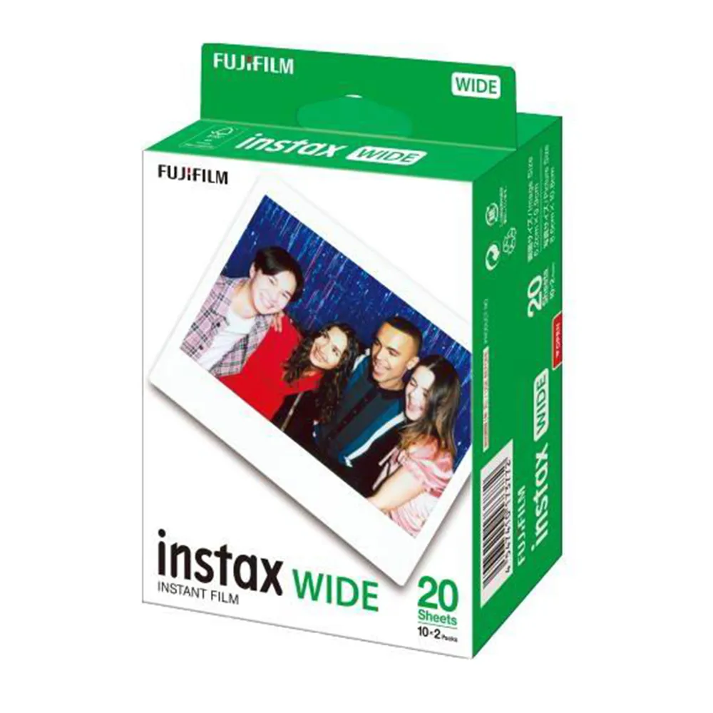 富士 instax wide 210 300 專用 黑白 空白 寬幅 底片 兩入裝/單入裝  現貨 蝦皮直送 歷史價格詳細信息