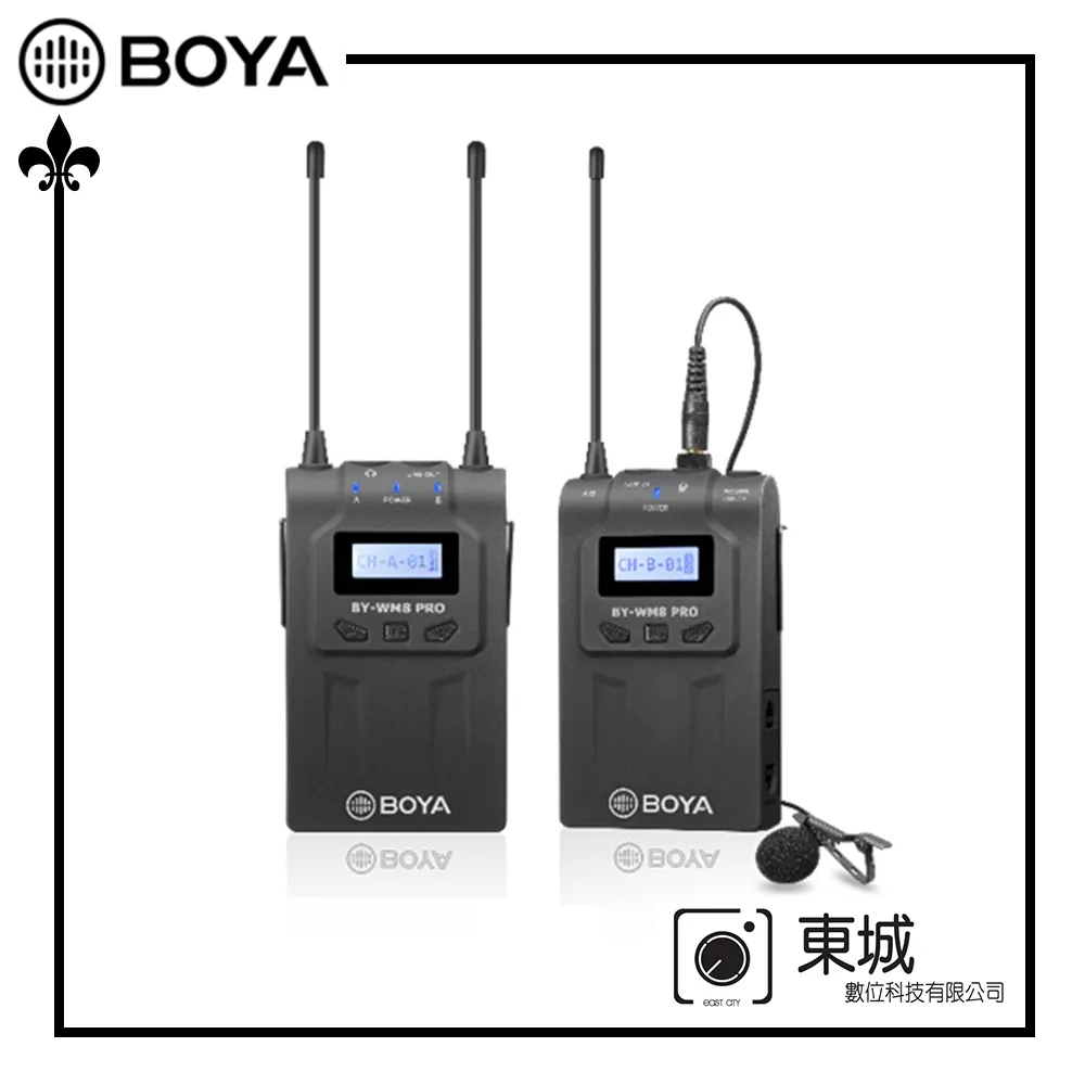 BOYA BY-WM8 Pro-K2 (TX8+TX8+RX8) 雙通道無線麥克風 歷史價格詳細信息