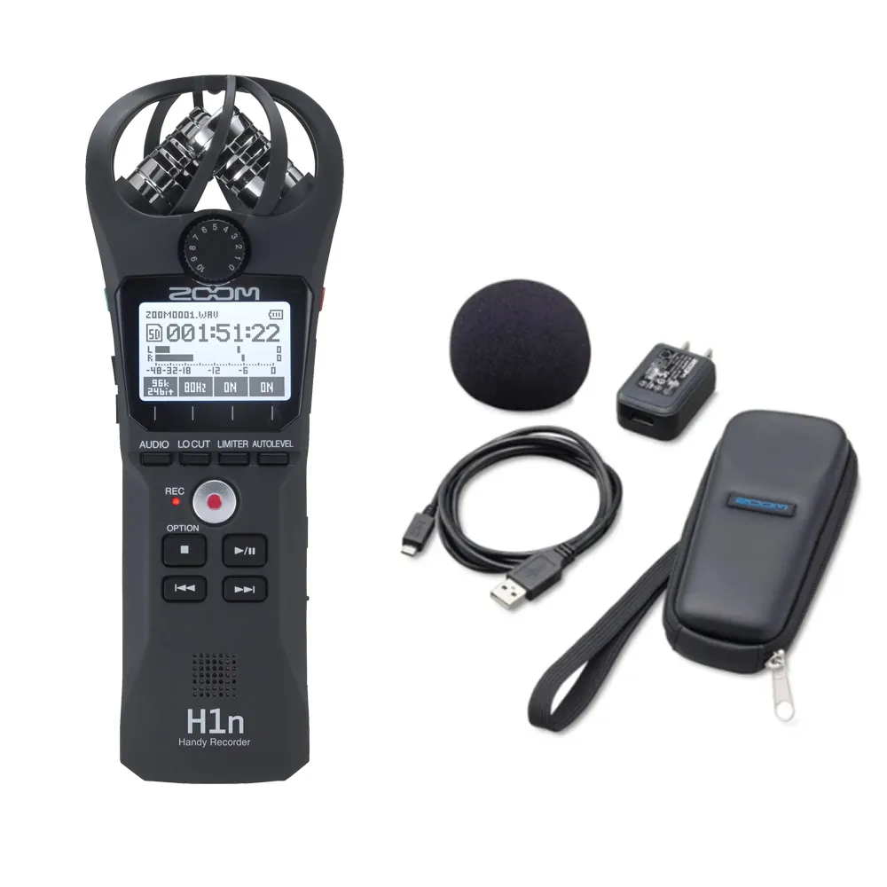 Zoom H1n-VP 手持 數位 錄音機 XY立體聲 含配件包 海國公司貨 歷史價格詳細信息