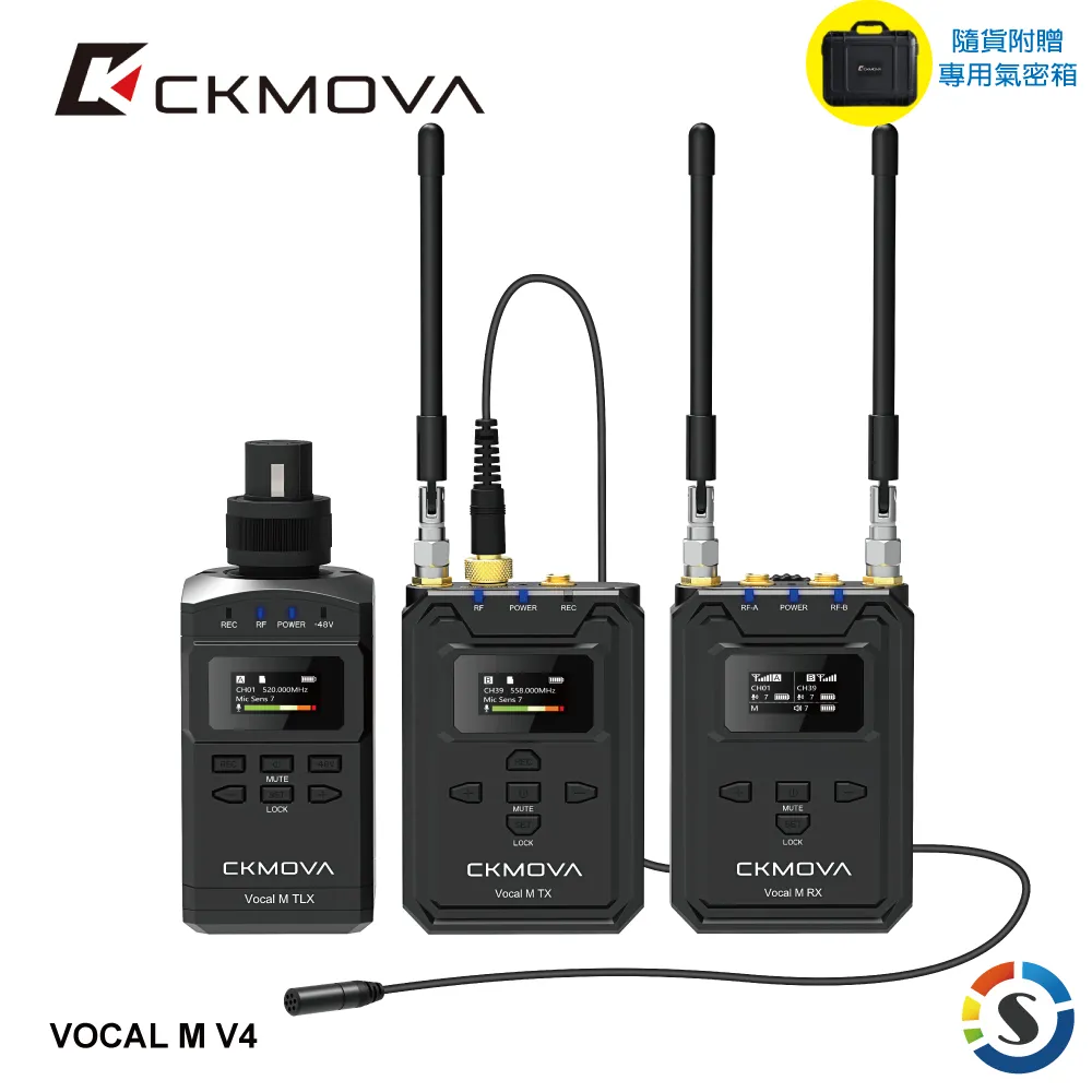 【CKMOVA】VOCAL X V2 一對二無線麥克風系統(勝興公司貨) 歷史價格詳細信息