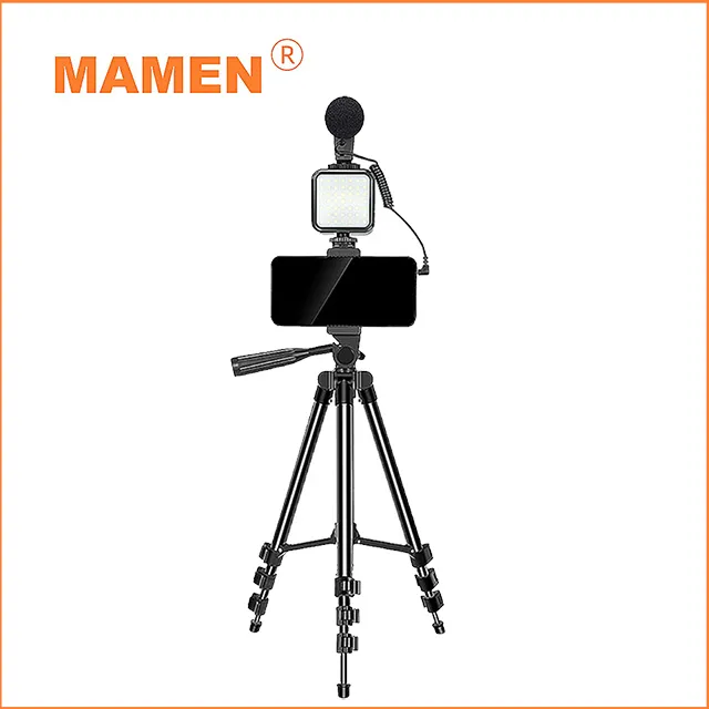 【MAMEN慢門-VLOGGING KIT】KIT-01LM麥克風腳架組 固定拍攝 手持錄製 補光拍攝 直播 拍照錄影 歷史價格詳細信息