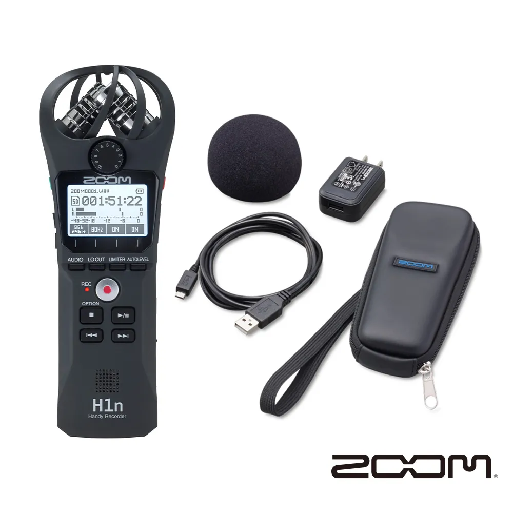 Zoom H1n-VP 手持 數位 錄音機 XY立體聲 含配件包 海國公司貨 歷史價格詳細信息