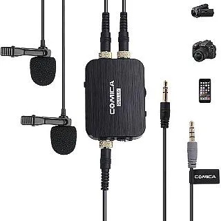 COMICA D03 手機/DSLR雙聲道收音盒 歷史價格詳細信息