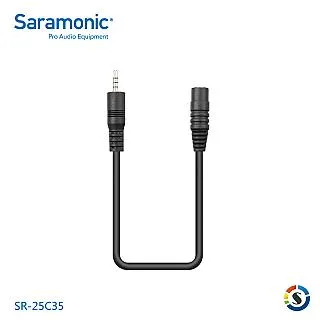 【Saramonic 楓笛】SR-25C35 3.5mm轉2.5mm麥克風轉接線(勝興公司貨) 歷史價格詳細信息