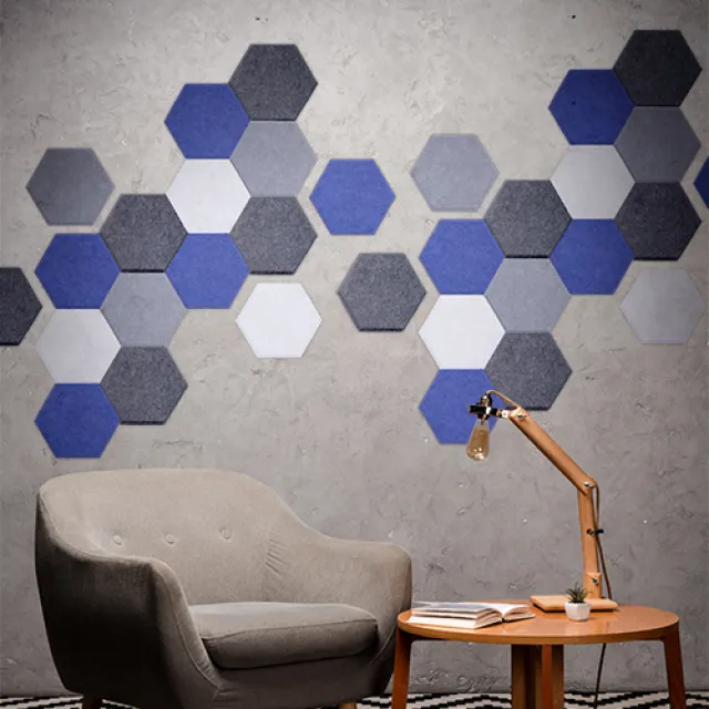 KEYSTONE 六角形聲學纖維吸音板60片裝-銀月天 歷史價格詳細信息