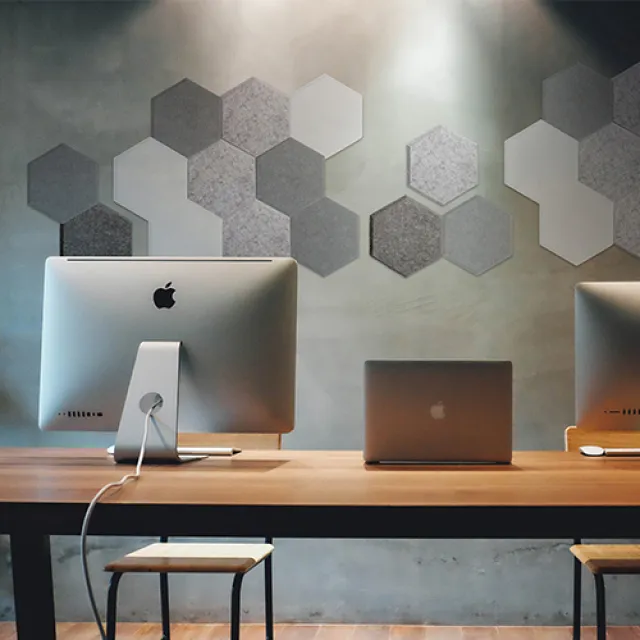 KEYSTONE 六角形聲學纖維吸音板60片裝-銀月天 歷史價格詳細信息