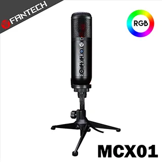 FANTECH MCX01 RGB 心型指向電容式 USB麥克風 歷史價格詳細信息