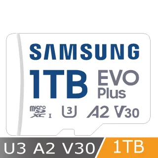 【SAMSUNG 三星】EVO PLUS microSDXC 1TB 160MB/s 記憶卡(平行輸入) 歷史價格詳細信息