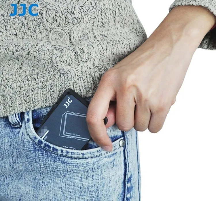 JJC超薄名片型記憶卡收納盒MCH-SDMSD6系列 適放2張SD和4張Micro SD卡共6張 歷史價格詳細信息