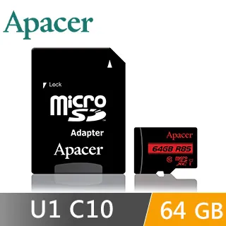 Apacer 宇瞻 64GB 85MB/s microSDXC U1 記憶卡 R85  現貨 蝦皮直送 歷史價格詳細信息
