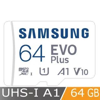 三星SAMSUNG 64G EVO Plus micro SDXC U1 A1 V10 UHS-I高速記憶卡 廠商直送 歷史價格詳細信息