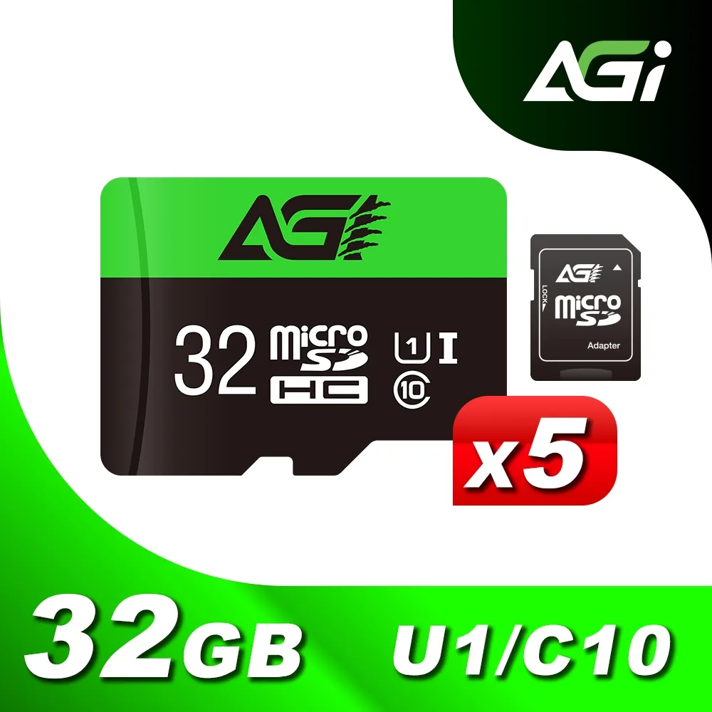 AGI 亞奇雷 microSDHC UHS-I 16G 記憶卡 附轉卡-10入組 歷史價格詳細信息
