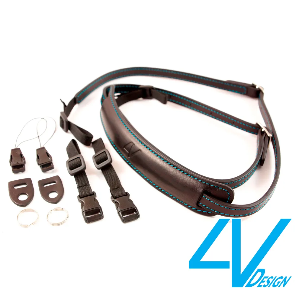 4V LUSSO-SLIM系列相機背帶SP01B-VV2330-棕/青色(S) 歷史價格詳細信息