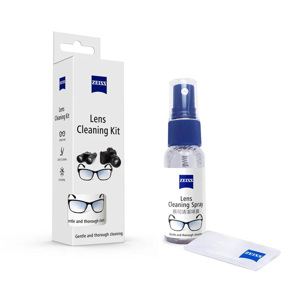 ZEISS 蔡司 清潔噴霧組 60ml + AntiFOG Kit 防霧拭鏡紙 30入 歷史價格詳細信息
