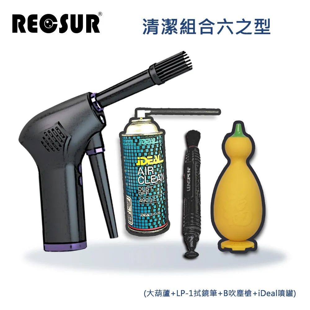 Recsur 清潔組合六之型(大葫蘆-L+LP-1+B吹塵槍+噴罐) 歷史價格詳細信息