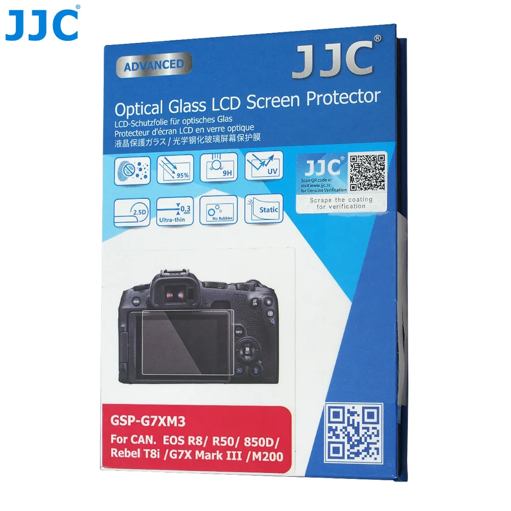 JJC佳能Canon副廠9H鋼化玻璃螢幕保護膜GSP-V10保護貼適V10相機 歷史價格詳細信息