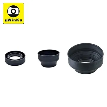 【uWinka】橡膠三折三用55mm遮光罩UL-55S(螺口螺牙螺紋太陽罩) 歷史價格詳細信息