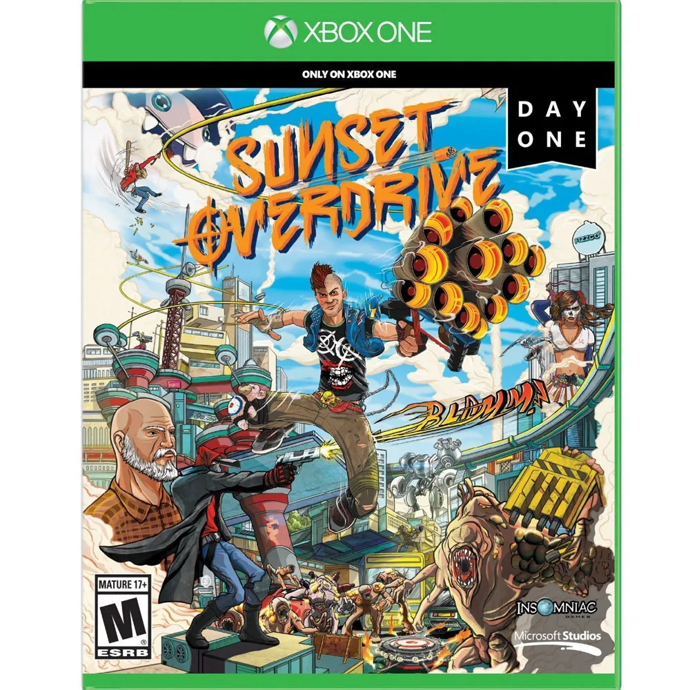 XBOX ONE 落日飆神 首日版 英文美版 Sunset Overdrive DAY ONE【一起玩】(現貨全新) 歷史價格詳細信息