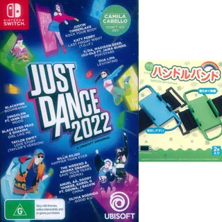 NS Switch《舞力全開 2022 + 良值 NS JOY-CON 手把腕帶 動森藍綠 L329》中文美版 歷史價格詳細信息