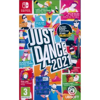 NS Switch《 舞力全開 2021 Just Dance 2021 》中英文亞版(英文封面) 歷史價格詳細信息