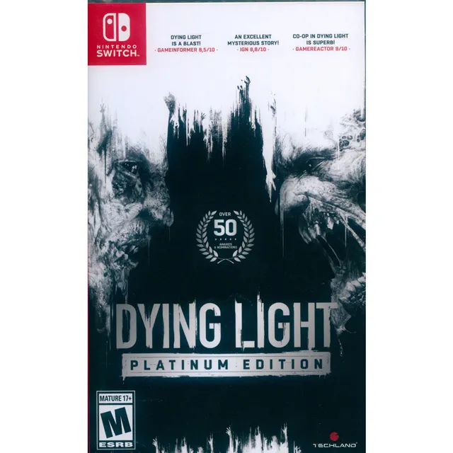 NS SWITCH 垂死之光：白金版 免費升級成終極版 中英日文美版 Dying Light 【一起玩】 歷史價格詳細信息