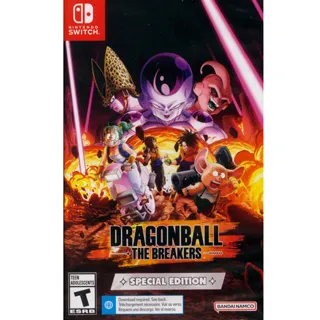 NS Switch《七龍珠破界鬥士特別版 DRAGON BALL: THE BREAKERS Special Edition》中英日文美版 歷史價格詳細信息
