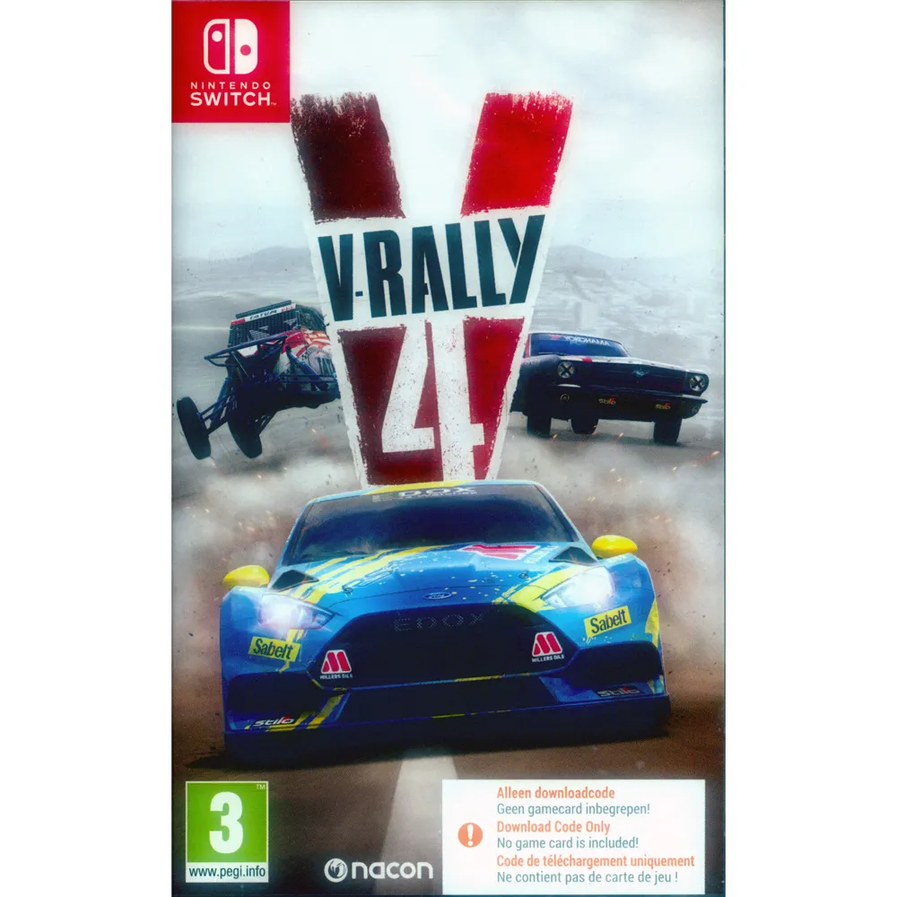 NS SWITCH 越野英雄4 中英文歐版 V-Rally 4 (盒裝序號)  拉力賽車 越野賽車【一起玩】 歷史價格詳細信息