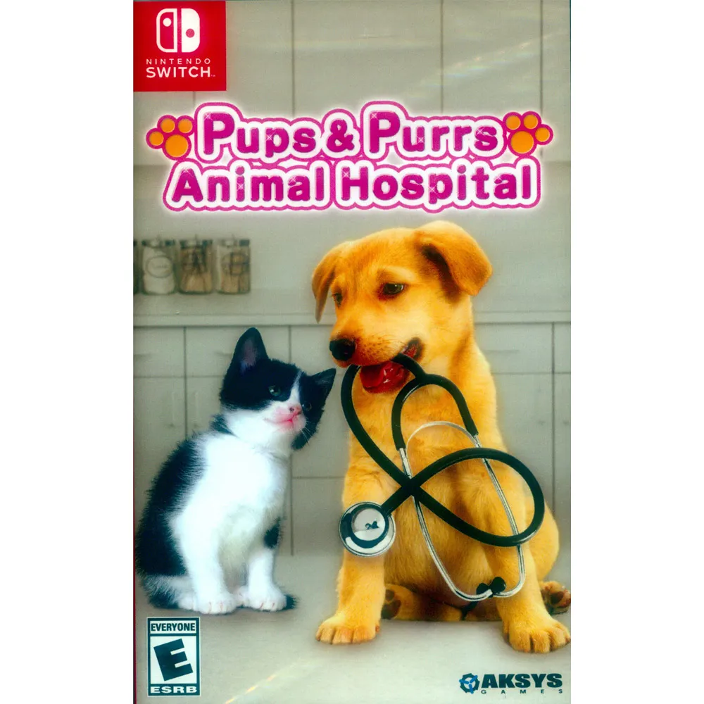 NS Switch《貓貓狗狗寵物店 Pups and Purrs Pet Shop》英文美版 汪汪喵喵寵物店 歷史價格詳細信息