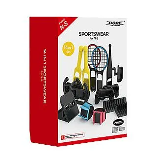 switch14合1運動套裝手柄網球拍碟架腕帶鼓棒方向盤手柄握把魚竿 歷史價格詳細信息