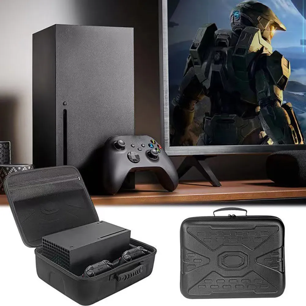 Xbox Series X收納包 PS5/Oculus/Meta VR主機線材游戲光碟背包 歷史價格詳細信息