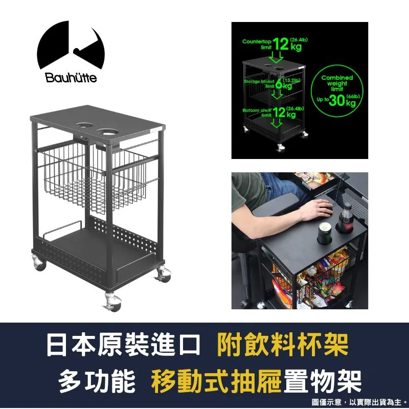 Bauhutte 寶優特 移動式 可升降置物架 L型書桌擴充架 BHD-820H 歷史價格詳細信息