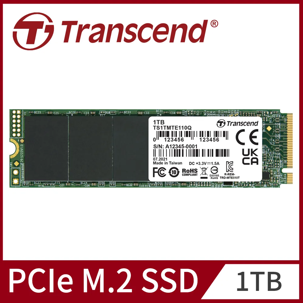Transcend 創見 MTE110Q 500GB M.2 2280 PCIe Gen3x4 SSD固態硬碟(TS500GMTE110Q) 歷史價格詳細信息