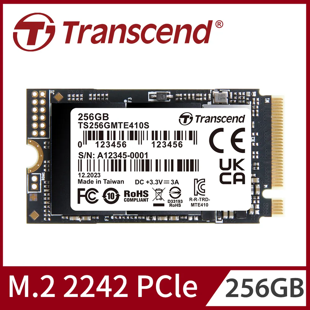 Transcend 創見 MTE410S 256GB M.2 2242 PCIe Gen4x4 SSD固態硬碟(TS256GMTE410S) 歷史價格詳細信息
