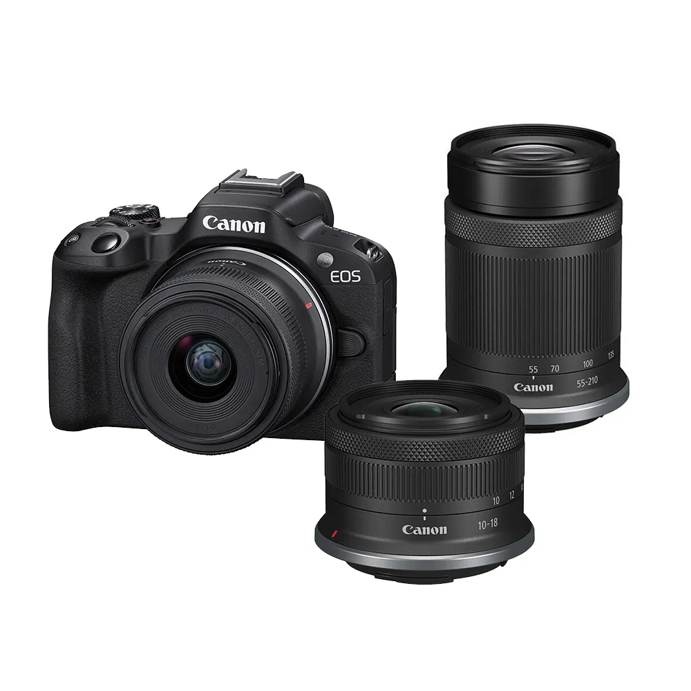 Canon EOS R50 18-45mm + 55-210mm 雙鏡組 公司貨 歷史價格詳細信息