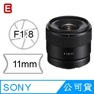 Sony E 11mm F1.8 超廣角 APS-C 定焦鏡頭 SEL11F18 歷史價格詳細信息