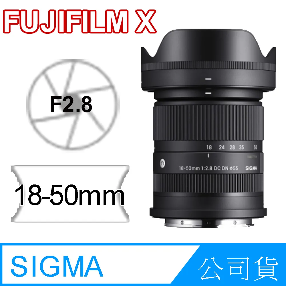 SIGMA 18-50mm F2.8 Fujifilm X-Mount (公司貨) 歷史價格詳細信息