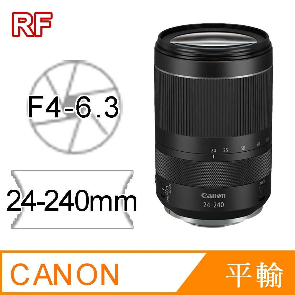 【CANON】RF 24-240mm f/4-6.3 IS USM 標準變焦鏡頭 公司貨 歷史價格詳細信息