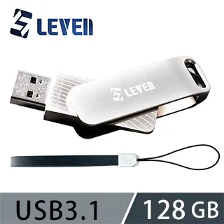 LEVEN 獵穩 32GB Carousel LINE USB3.1 金屬旋轉隨身碟(配備專屬吊繩)-3入組 歷史價格詳細信息