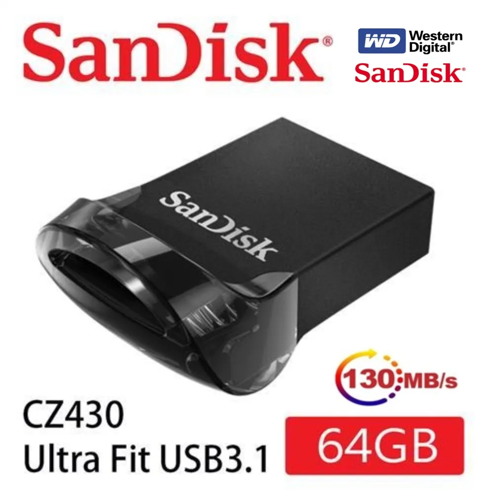 SanDisk Ultra Fit USB 3.1 64GB 高速迷你型隨身碟 (CZ430)-2入組 歷史價格詳細信息
